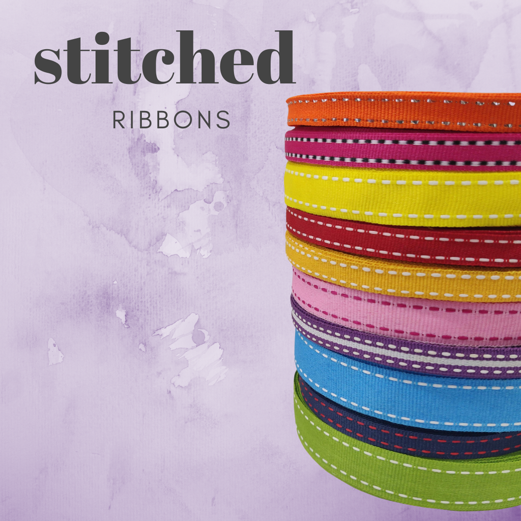 STITCHED RIBBONS