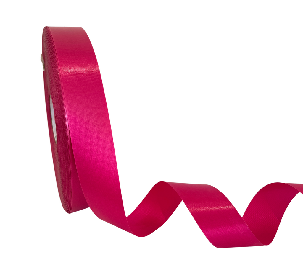 HOT PINK CLASSIC SATIN RIBBON (25MM | 170MTR)