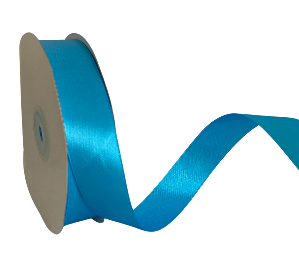 SKY BLUE LUXE SATIN RIBBON (25MM | 45MTR)
