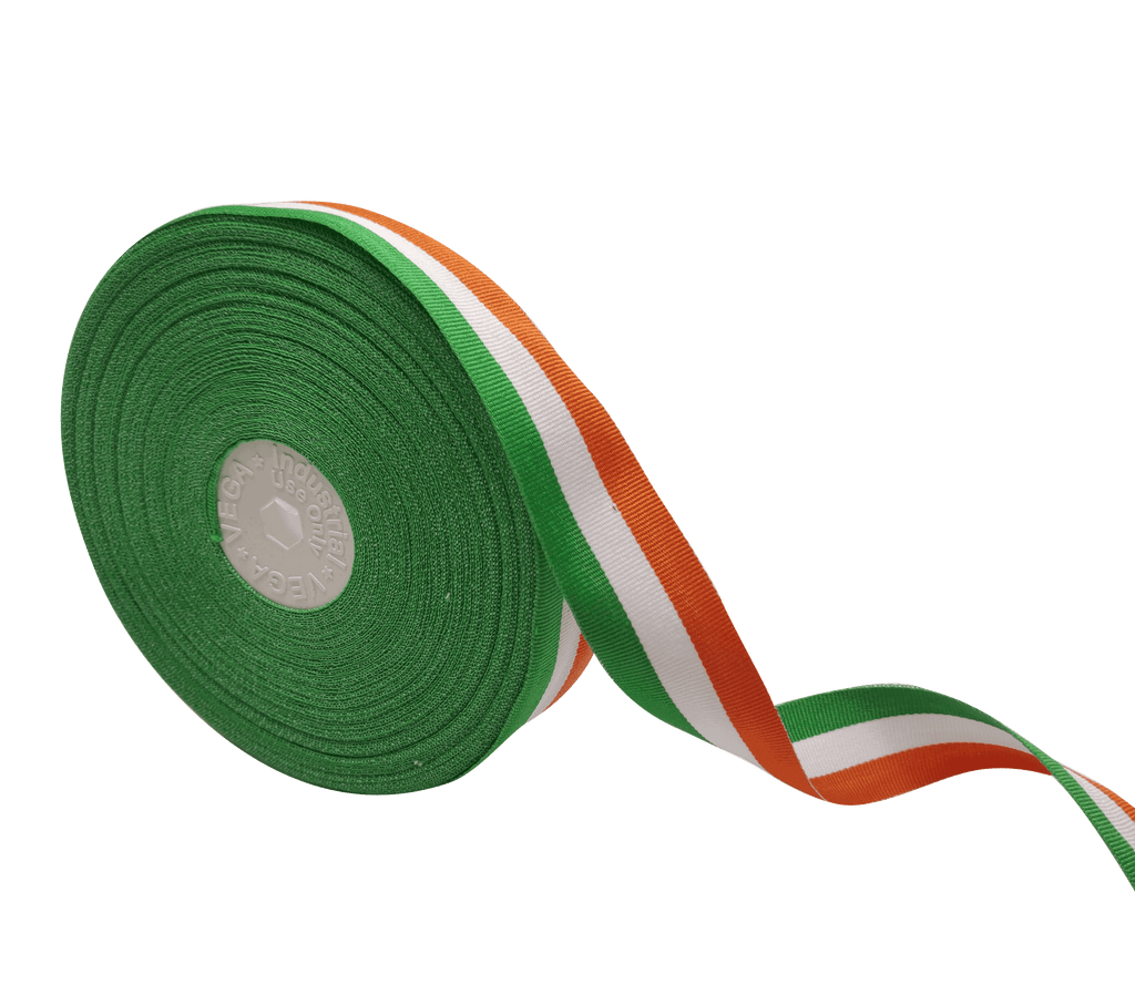 INDIAN FLAG STRIPES RIBBON (25 MM)