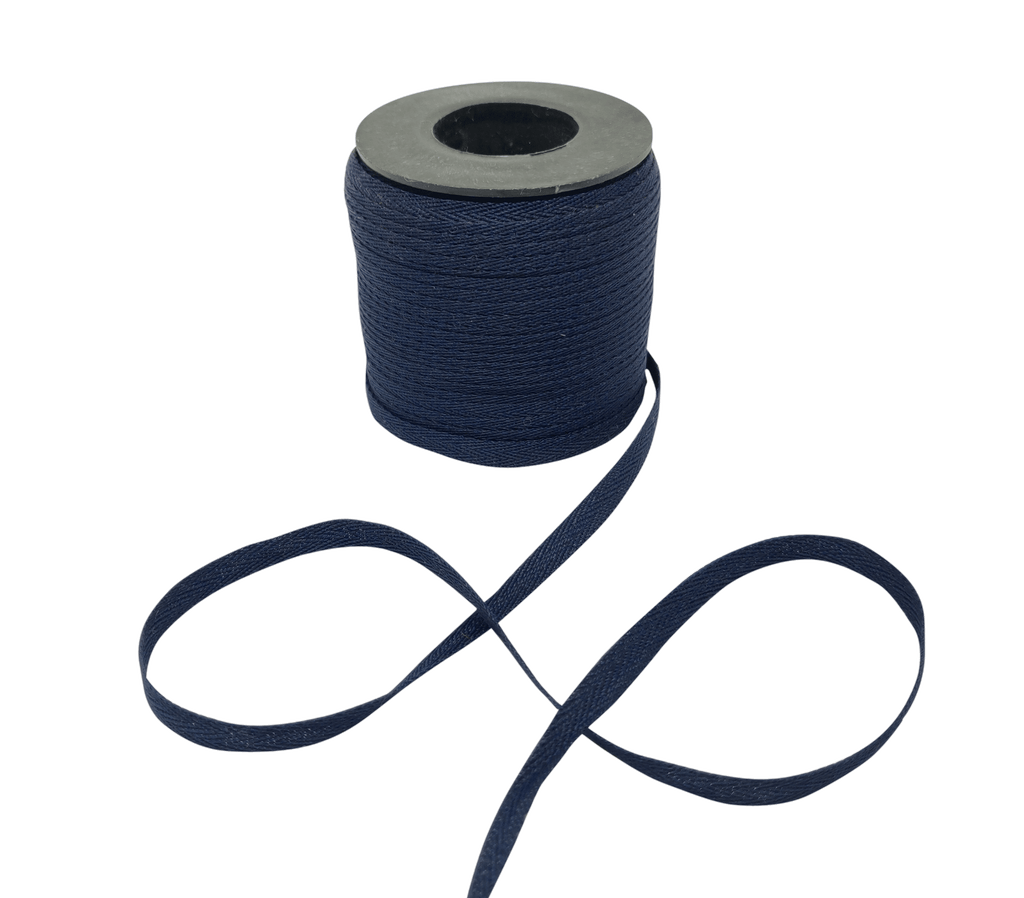 NAVY BLUE VEDA TWILL RIBBON (06MM | 50MTR)