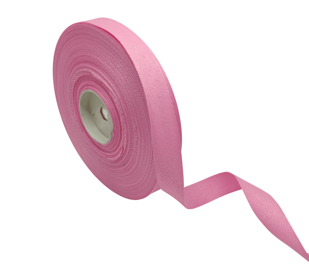 PINK VEDA TWILL RIBBON (15MM | 25MTR)