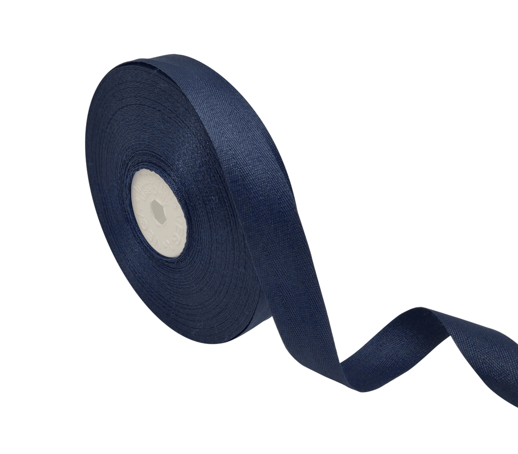 NAVY BLUE VEDA TWILL RIBBON (20MM | 25MTR)