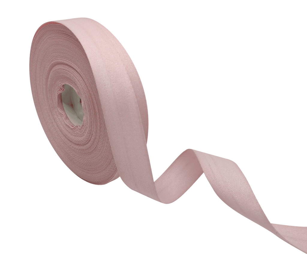 BABY PINK VEDA TWILL RIBBON (20MM | 25MTR)