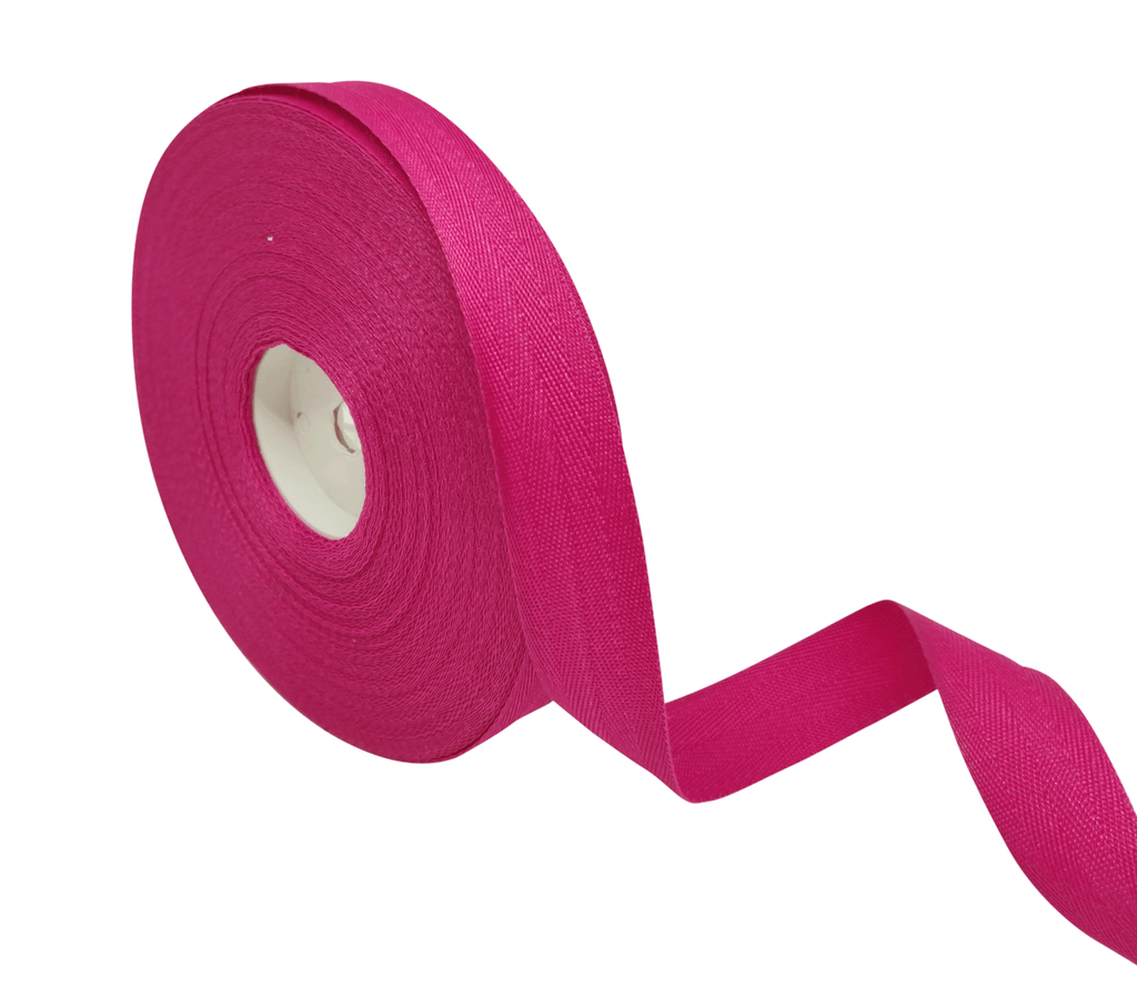 DARK MAGENTA VEDA TWILL RIBBON (25MM | 25MTR)