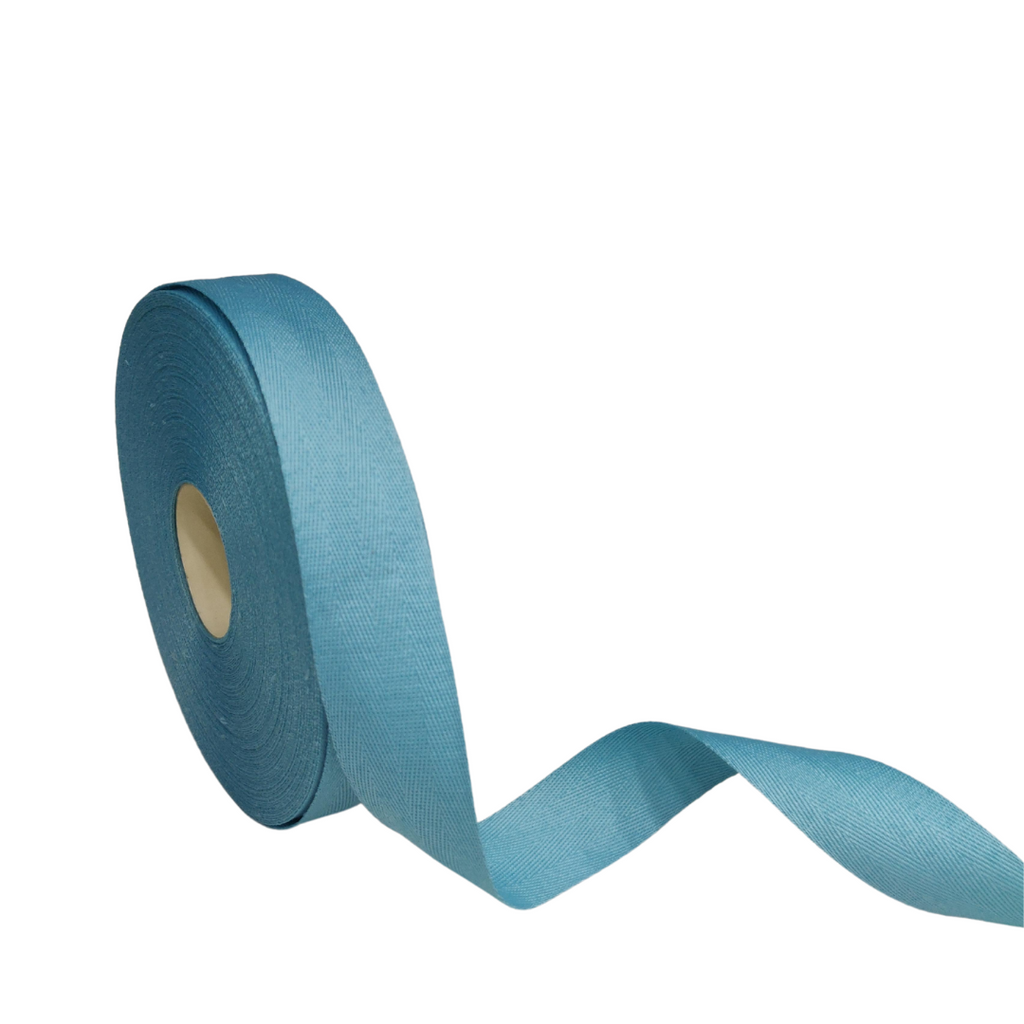 BABY BLUE VEDA TWILL RIBBON (25MM | 25MTR)