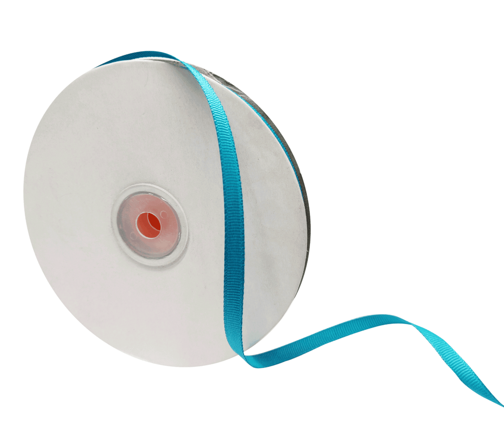 TURQUOISE BLUE PRIMO GROSGRAIN RIBBON (06MM | 45MTR)