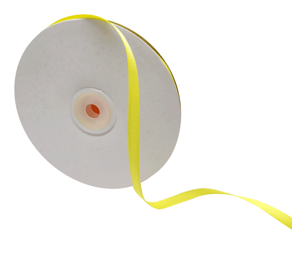 LEMON YELLOW PRIMO GROSGRAIN RIBBON (06MM | 45MTR)