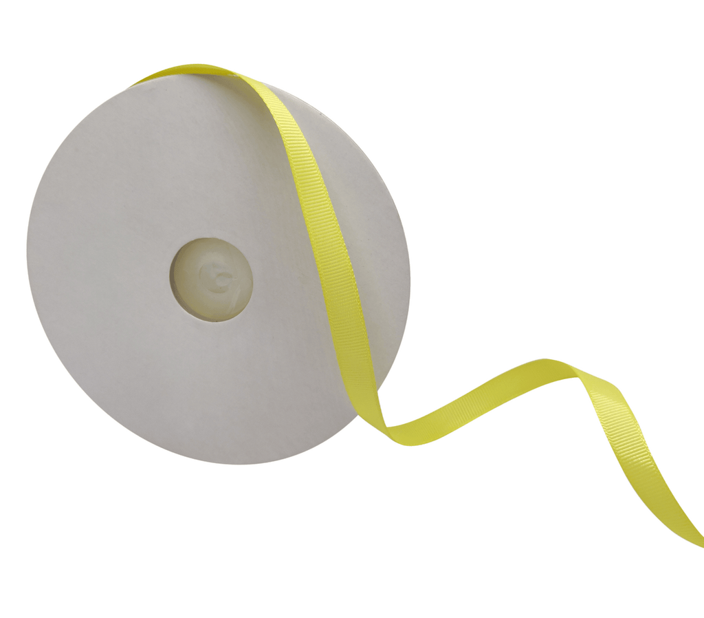 LEMON YELLOW PRIMO GROSGRAIN RIBBON (10MM | 45MTR)