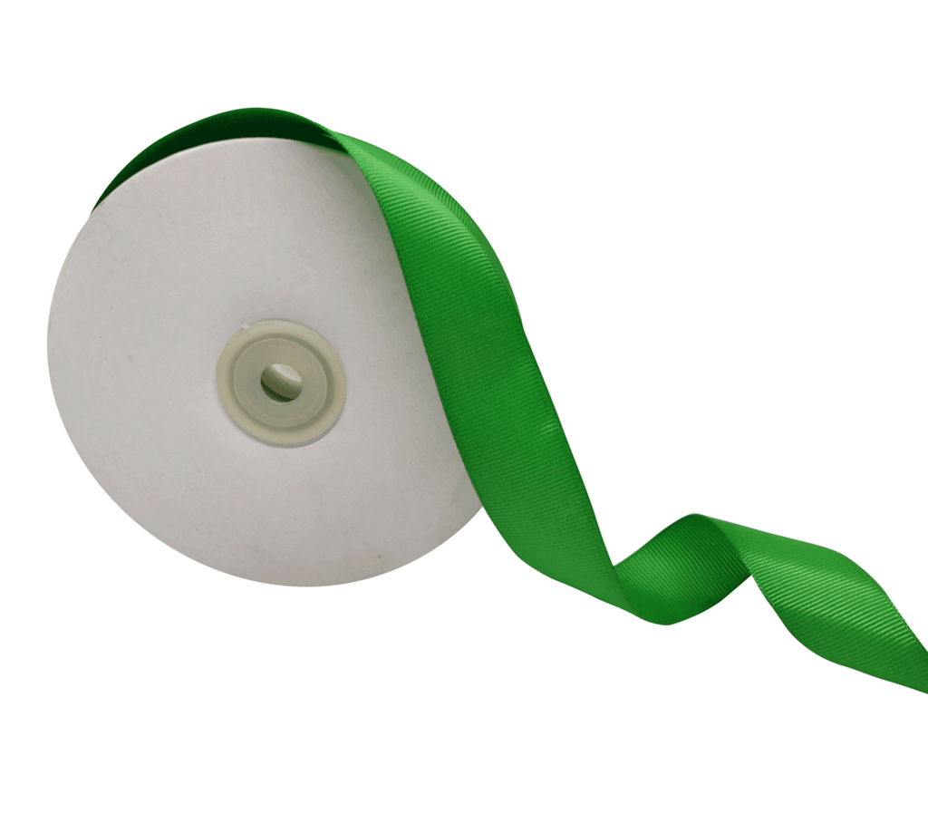 GREEN PRIMO GROSGRAIN RIBBON (25MM | 45MTR)