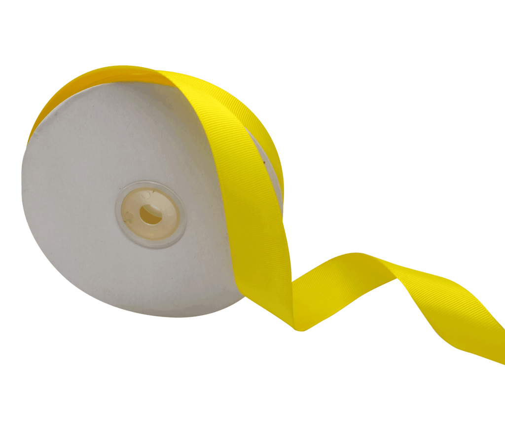 YELLOW PRIMO GROSGRAIN RIBBON (25MM | 45MTR)