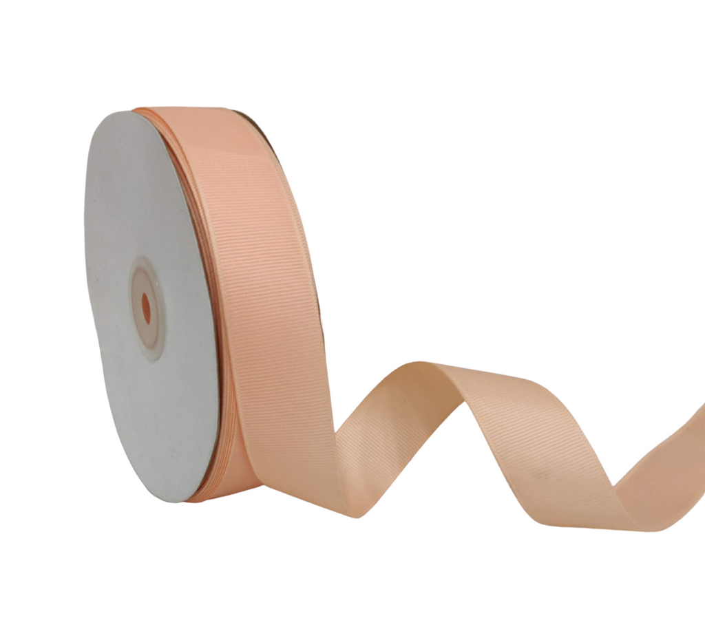 PEACH PRIMO GROSGRAIN RIBBON (25MM | 45MTR)