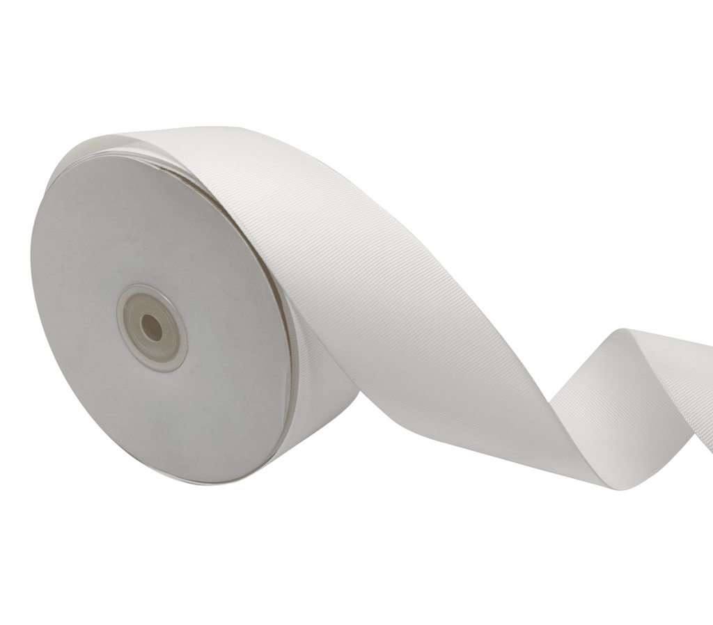 IVORY PRIMO GROSGRAIN RIBBON (50MM | 45MTR)