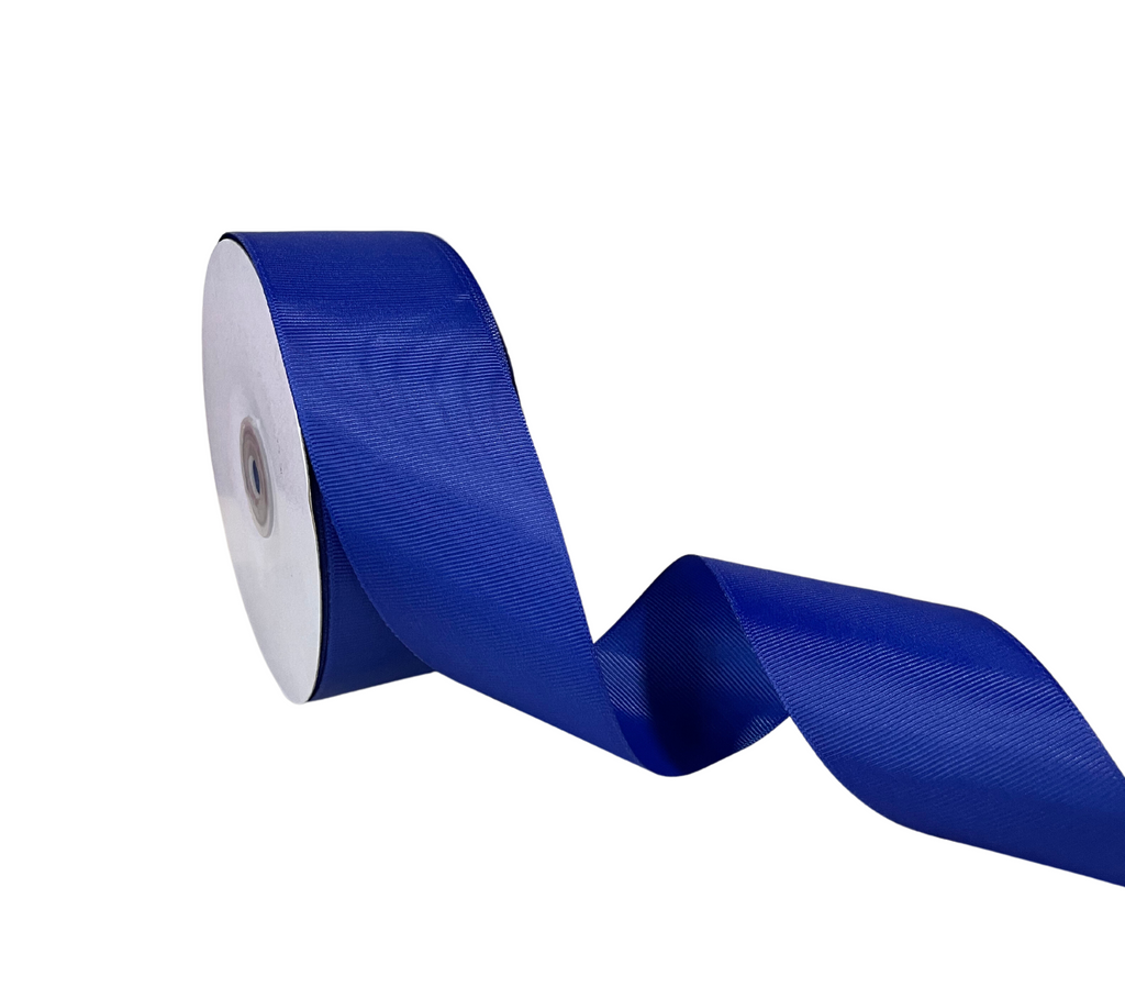 ROYAL. BLUE PRIMO GROSGRAIN RIBBON (50MM | 45MTR)