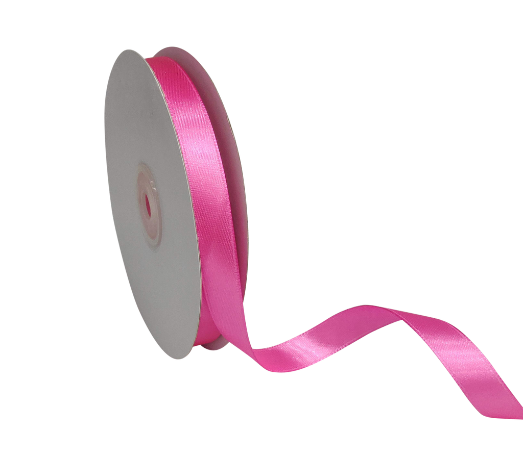 BRIGHT PINK LUXE SATIN RIBBON (13MM | 45MTR)