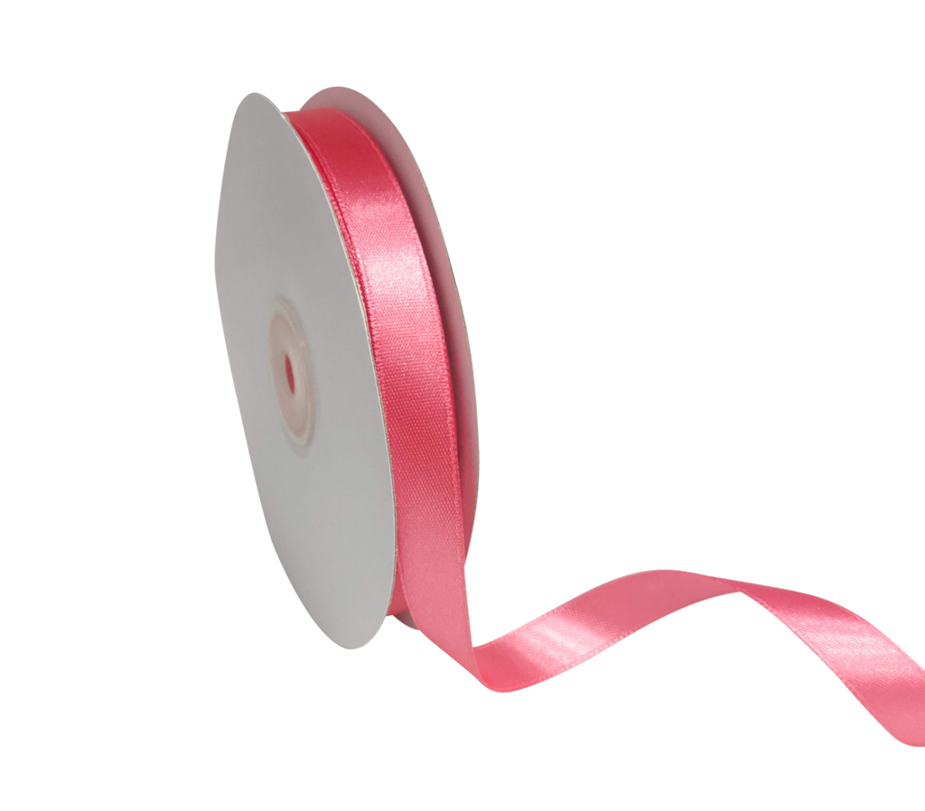 ROSE PINK LUXE SATIN RIBBON (13MM | 45MTR)