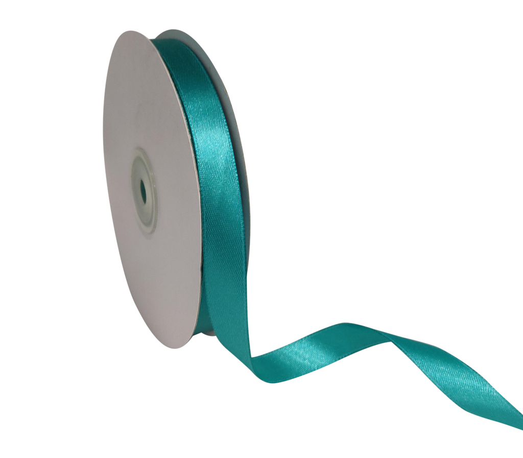 TURQUOISE LUXE SATIN RIBBON (13MM | 45MTR)