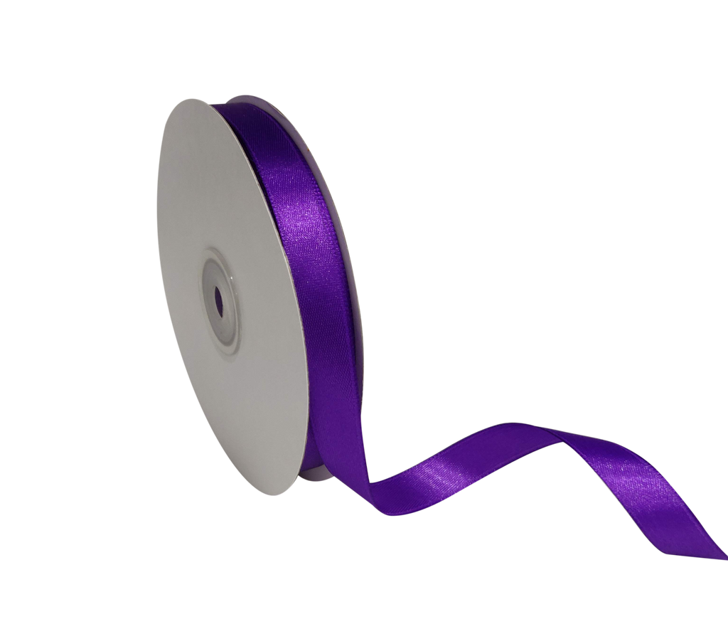 PURPLE LUXE SATIN RIBBON (13MM | 45MTR)