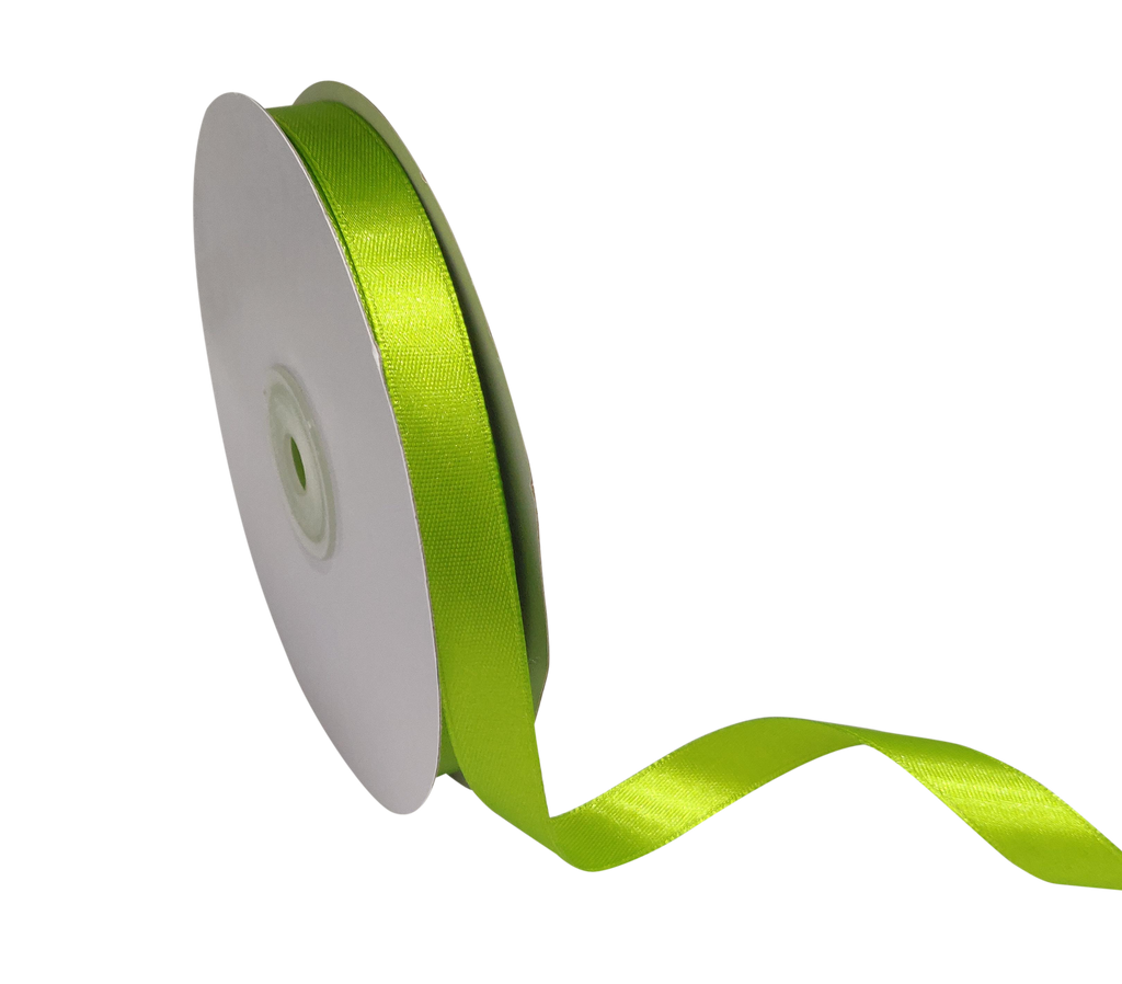 LEAF GREEN LUXE SATIN RIBBON (13MM | 45MTR)