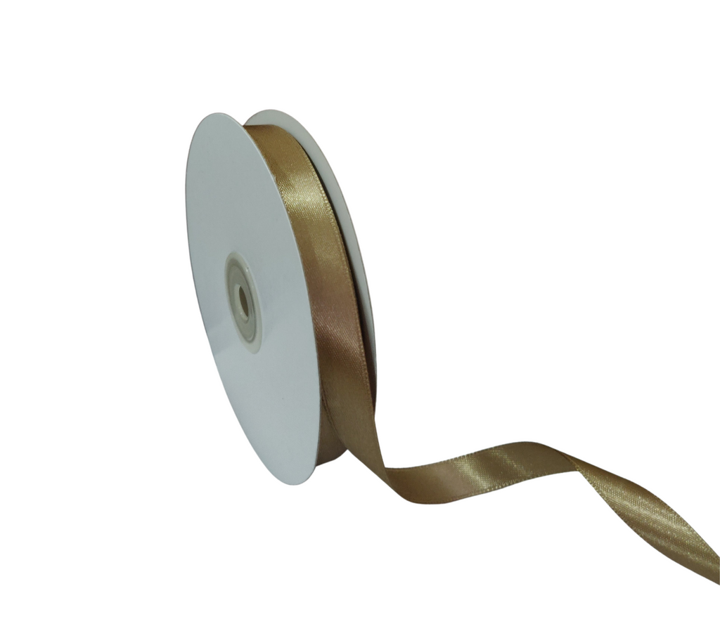 ANTIQUE GOLD LUXE SATIN RIBBON (13MM | 45MTR)