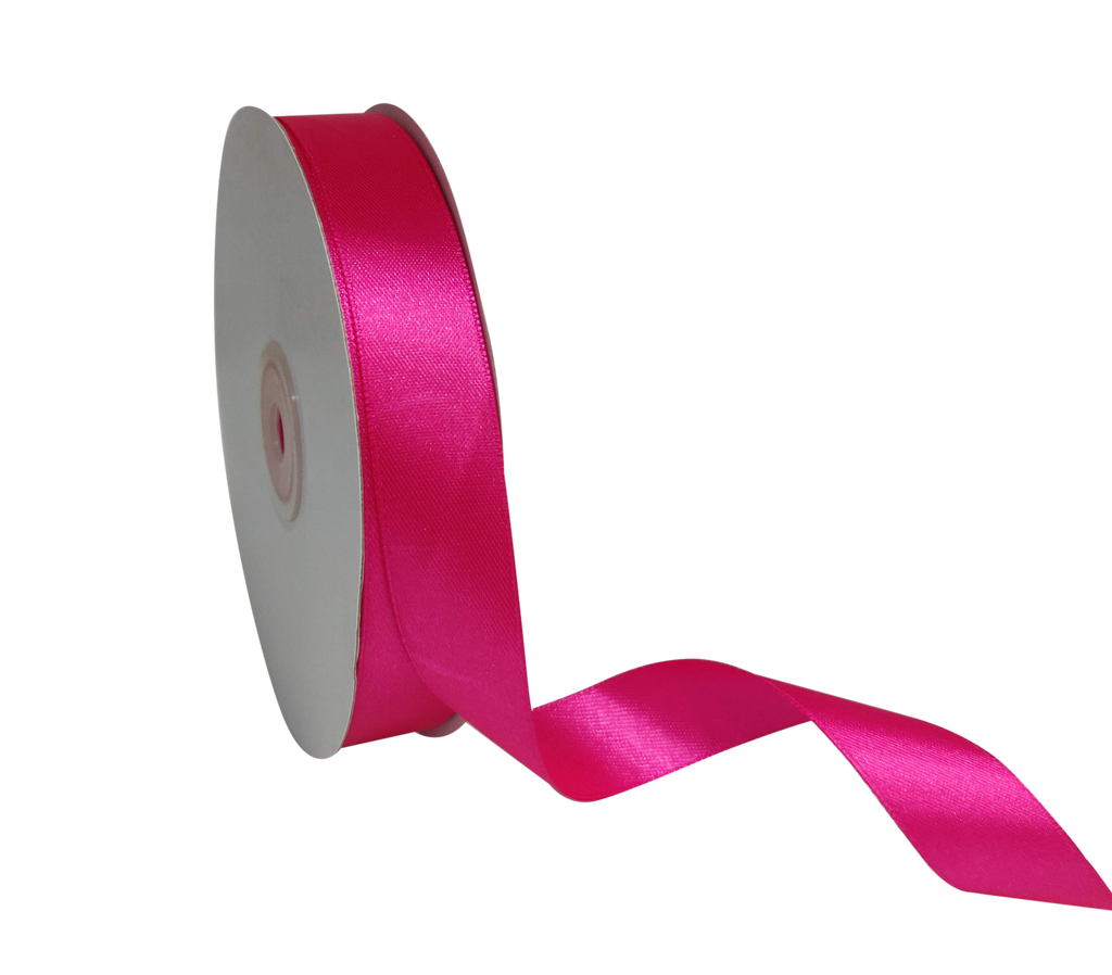HOT PINK LUXE SATIN RIBBON (20MM | 45MTR)