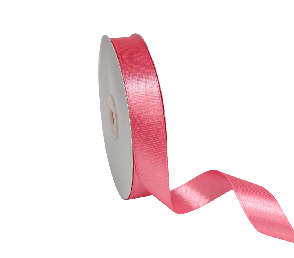 ROSE PINK LUXE SATIN RIBBON (20MM | 45MTR)