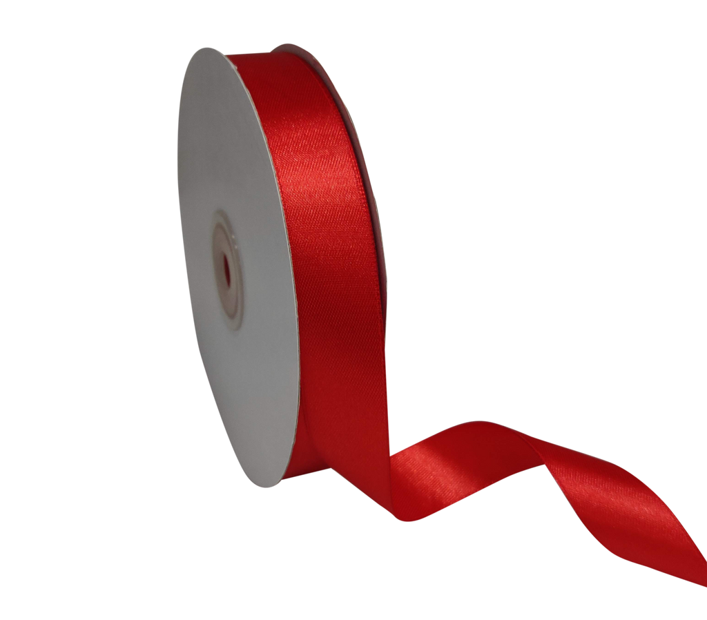 RED LUXE SATIN RIBBON (20MM | 45MTR)