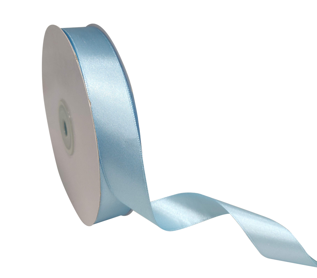 BABY BLUE LUXE SATIN RIBBON (20MM | 45MTR)