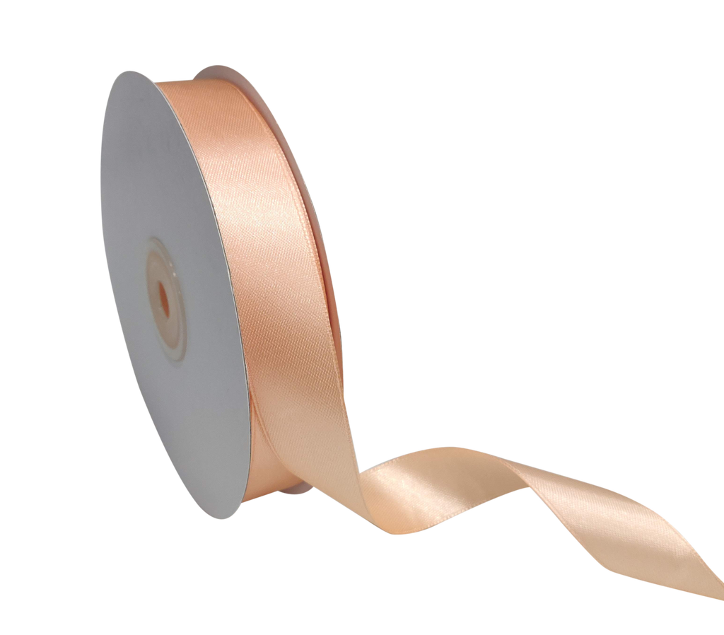 PEACH LUXE SATIN RIBBON (20MM | 45MTR)