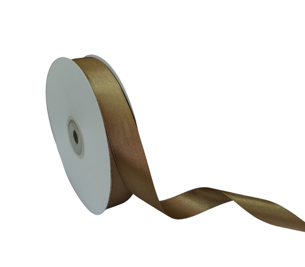 ANTIQUE GOLD LUXE SATIN RIBBON (20MM | 45MTR)