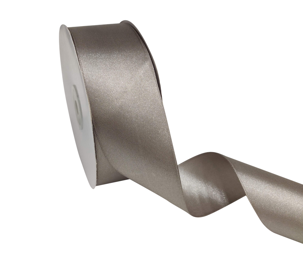 GREY LUXE SATIN RIBBON (38MM | 45MTR)