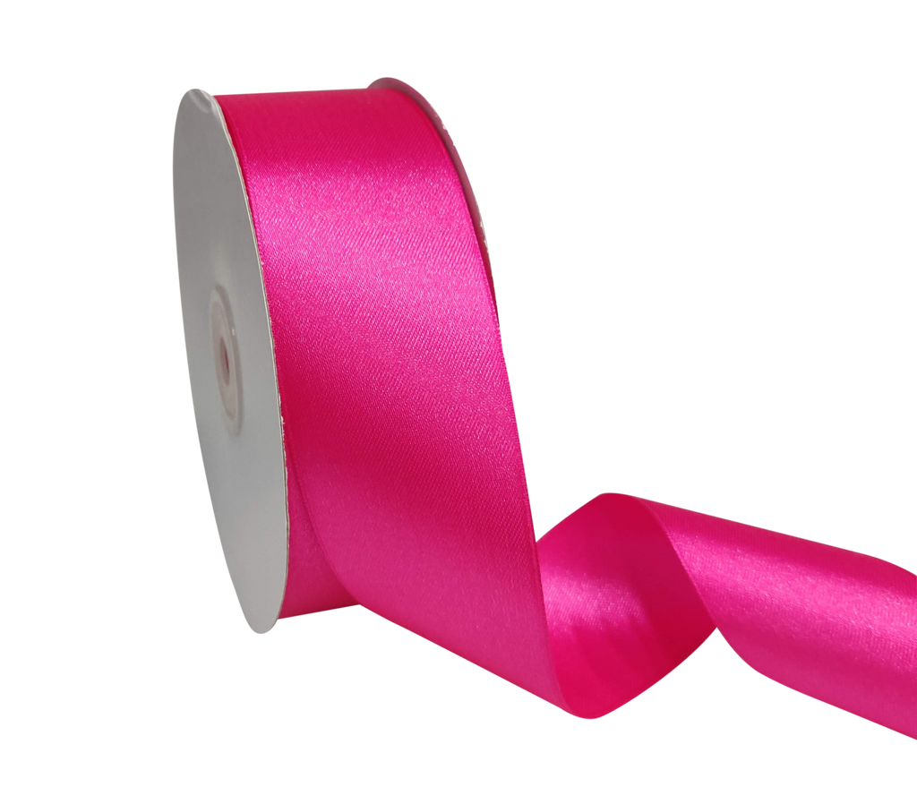 HOT PINK LUXE SATIN RIBBON (38MM | 45MTR)