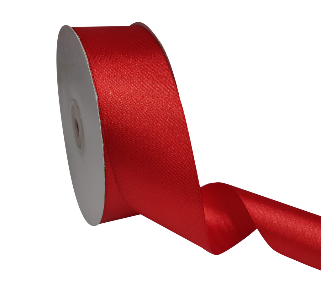 RED LUXE SATIN RIBBON (38MM | 45MTR)