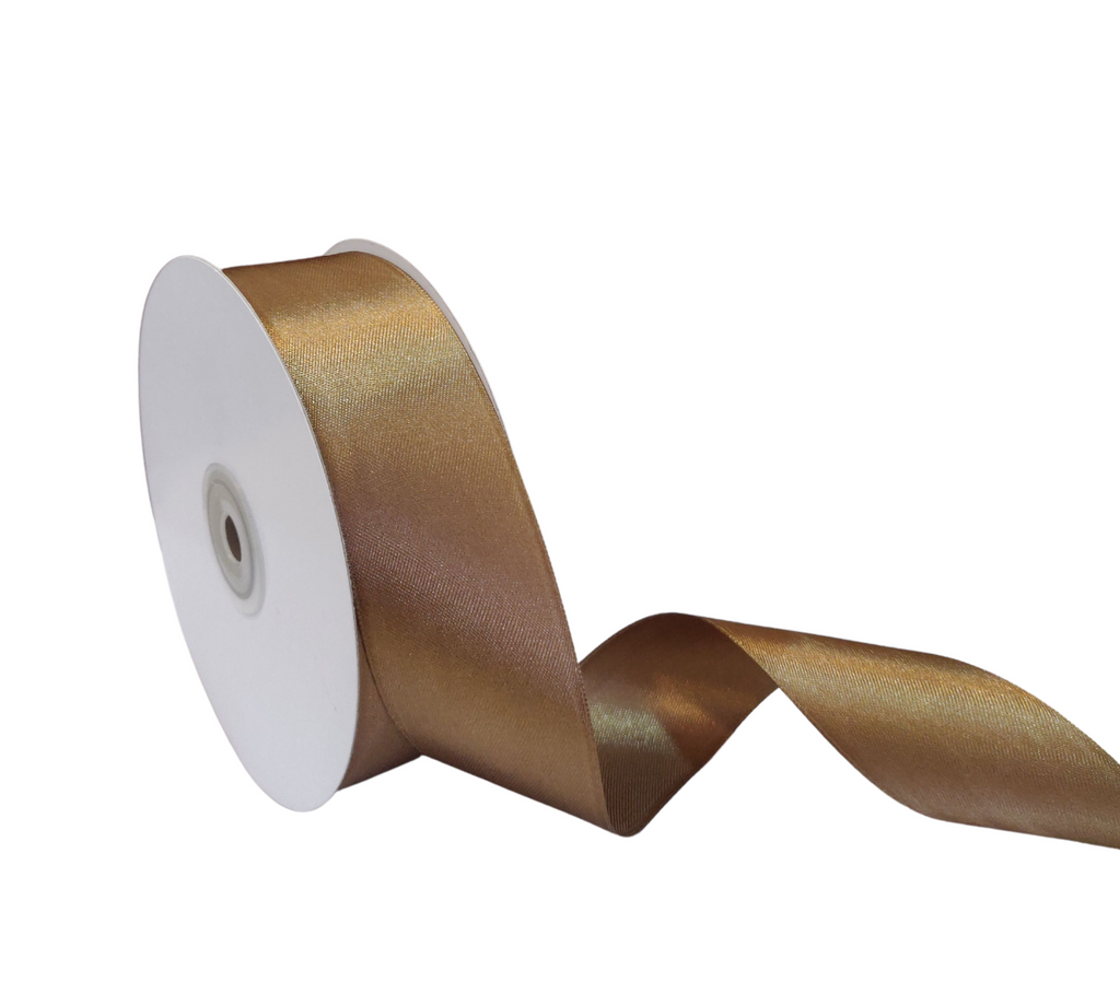 ANTIQUE GOLD LUXE SATIN RIBBON (38MM | 45MTR)