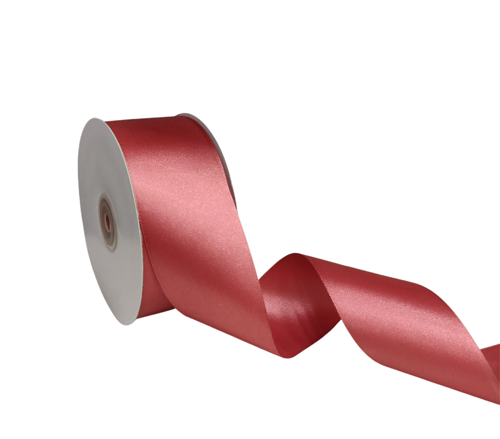 DUSTY ROSE LUXE SATIN RIBBON (50MM | 45MTR)