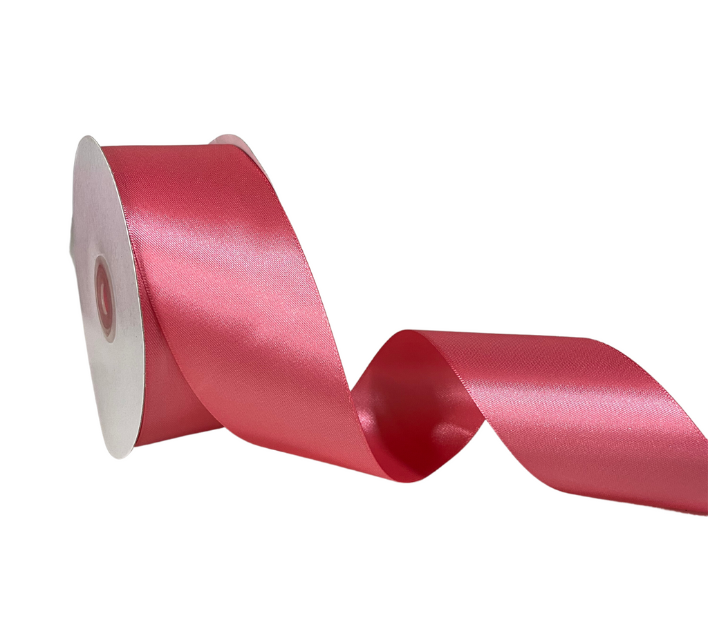 ROSE PINK LUXE SATIN RIBBON (50MM | 45MTR)