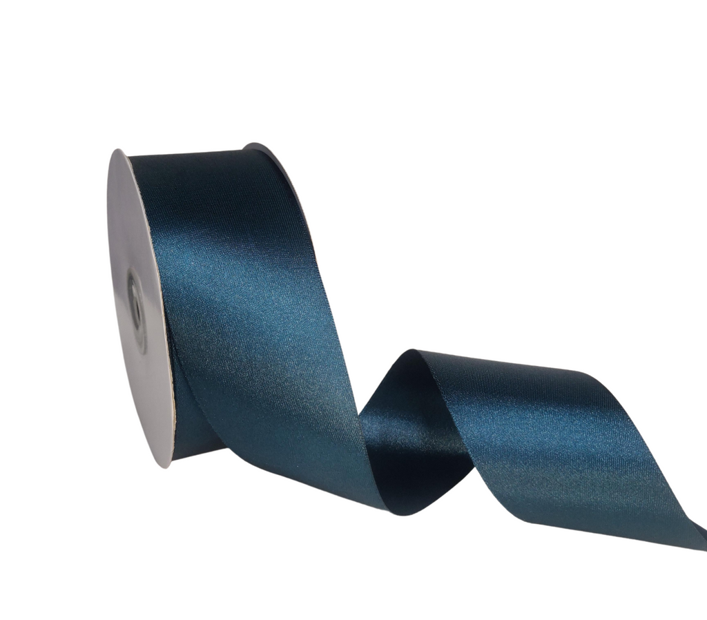 TEAL LUXE SATIN RIBBON (50MM | 45MTR)