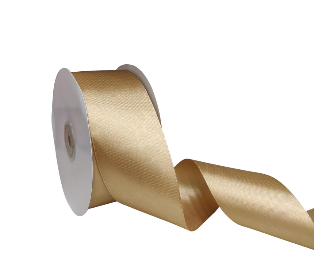 GOLD LUXE SATIN RIBBON (50MM | 45MTR)